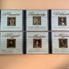 CDs de Música: BIZET MOZART VERDI MAHLER PUCCINI TCHAIKOVSKY 6 CD