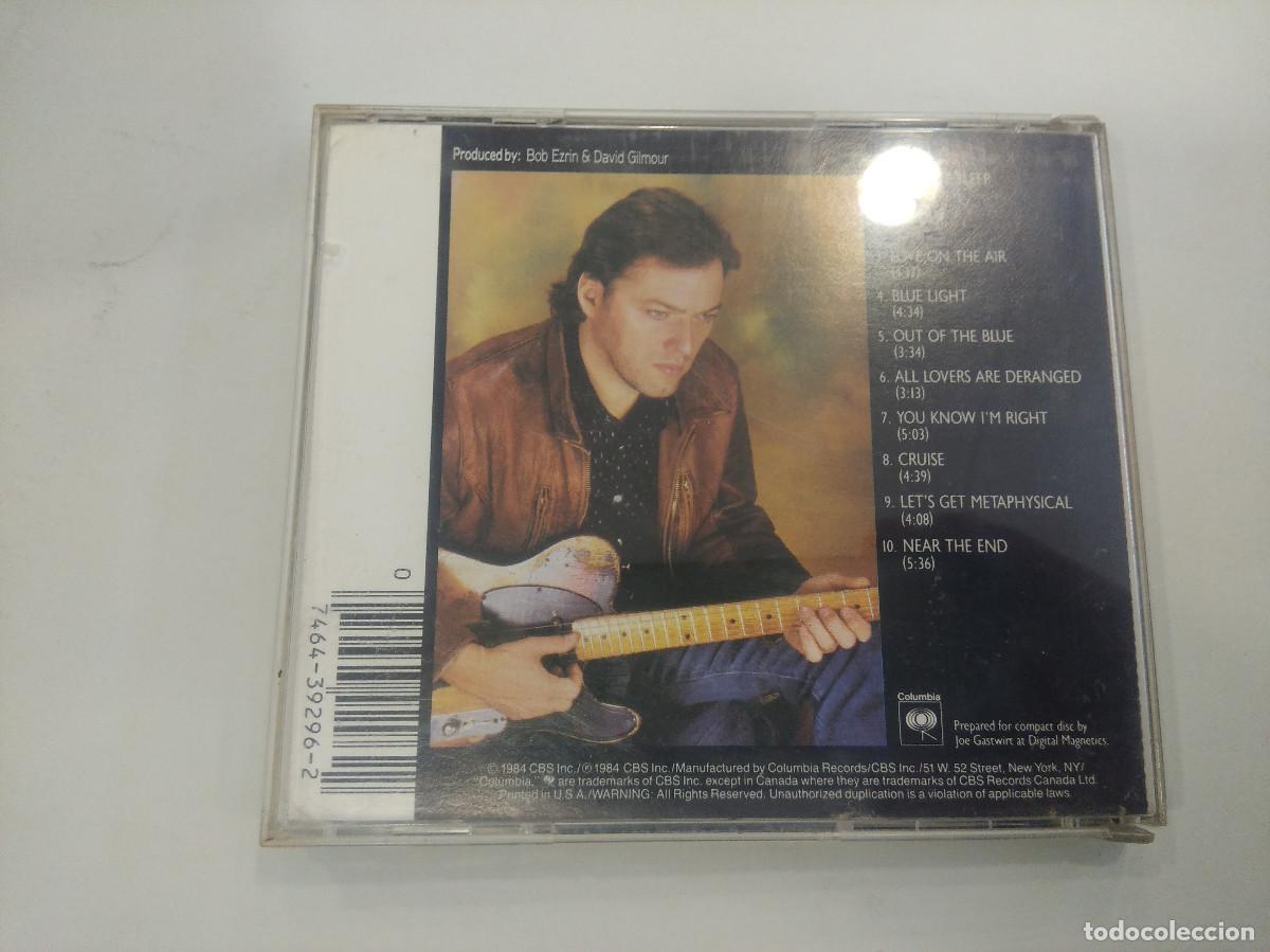 CDs de m&uacute;sica: DAVID GILMOUR/ABOUT FACE/CD. - Foto 3