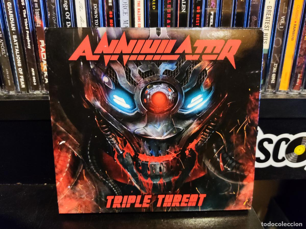 CDs de m&uacute;sica: ANNIHILATOR - TRIPLE TREATH - 2 CDS+DVD - Foto 1