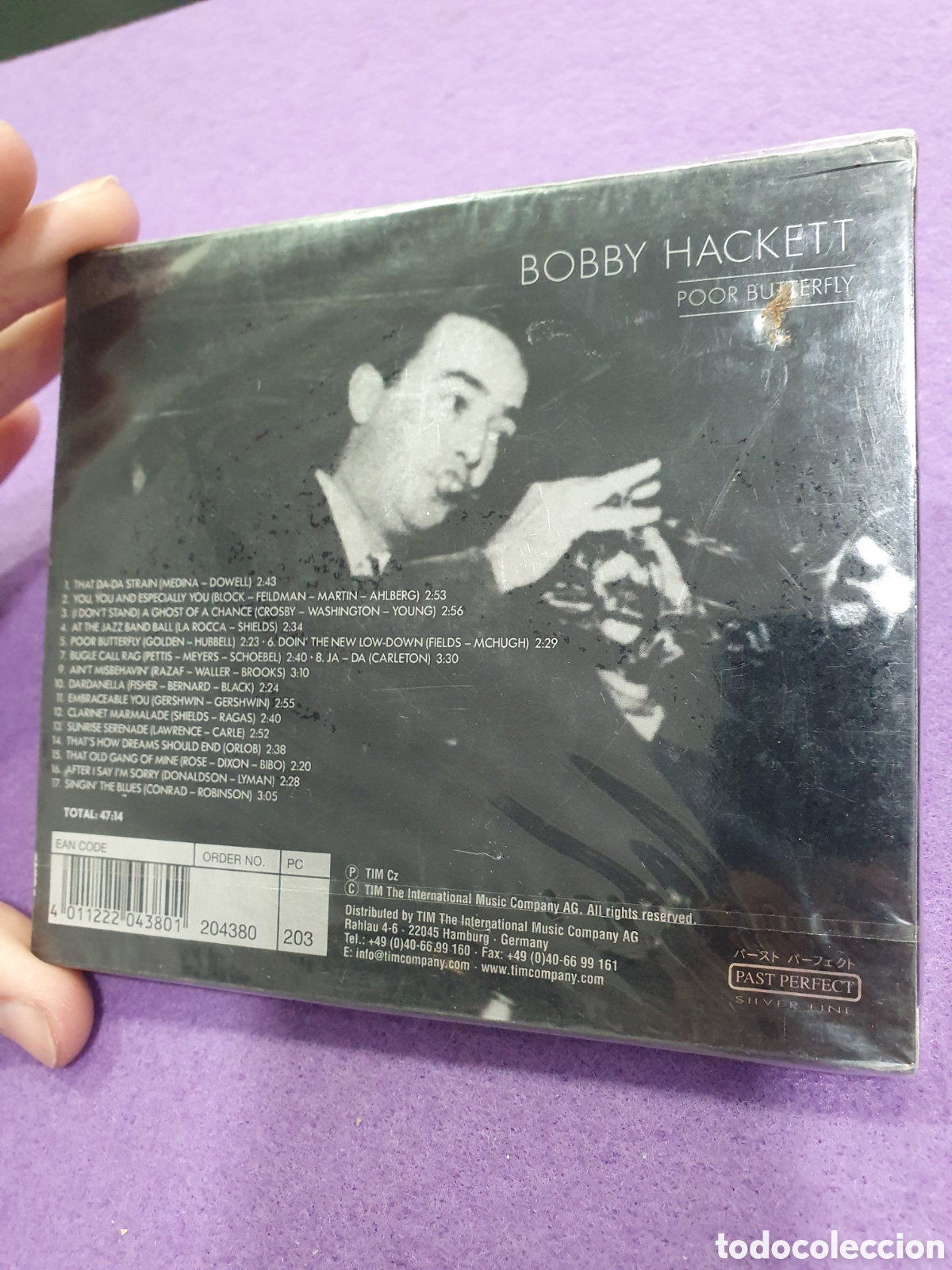 CDs de m&uacute;sica: CD. Nuevo. Bobby Hackett. Poor Butterfly. (L61) - Foto 2