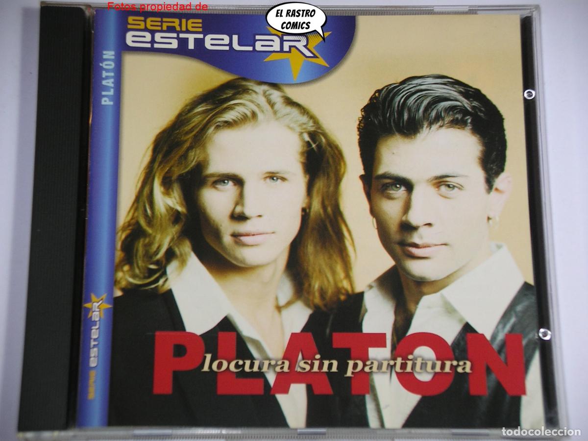 CDs de M&uacute;sica: Plat&oacute;n, Locura sin partitura, CD, Serie Estelar, Sony, 2000, muy buen estado