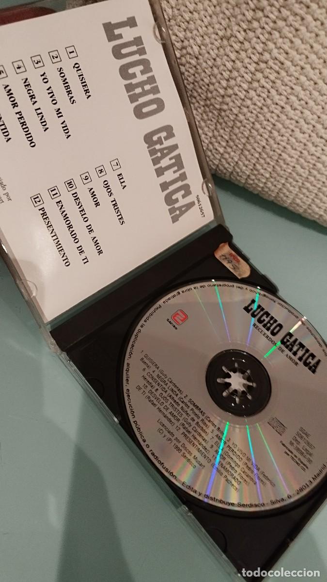 CDs de m&uacute;sica: CD-LUCHO GATICA-RECUERDO DE AMOR- - Foto 2