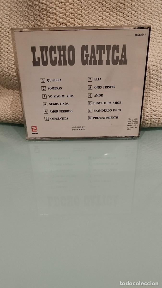 CDs de m&uacute;sica: CD-LUCHO GATICA-RECUERDO DE AMOR- - Foto 3