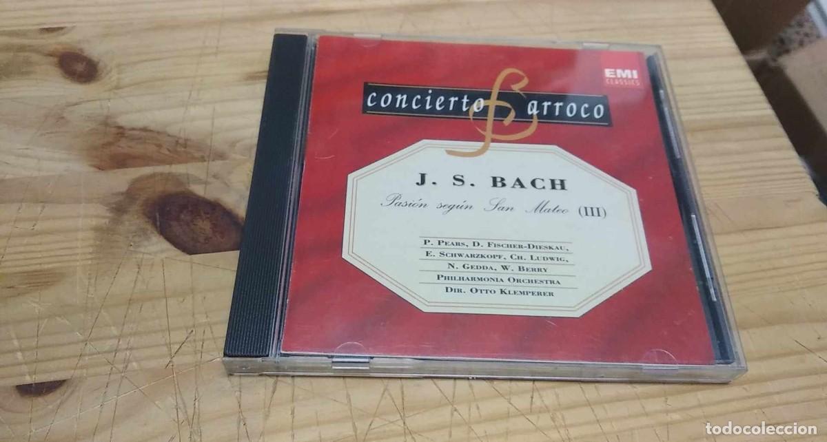 CDs de m&uacute;sica: J.S. BACK CONCIERTO BARROCO - Foto 1