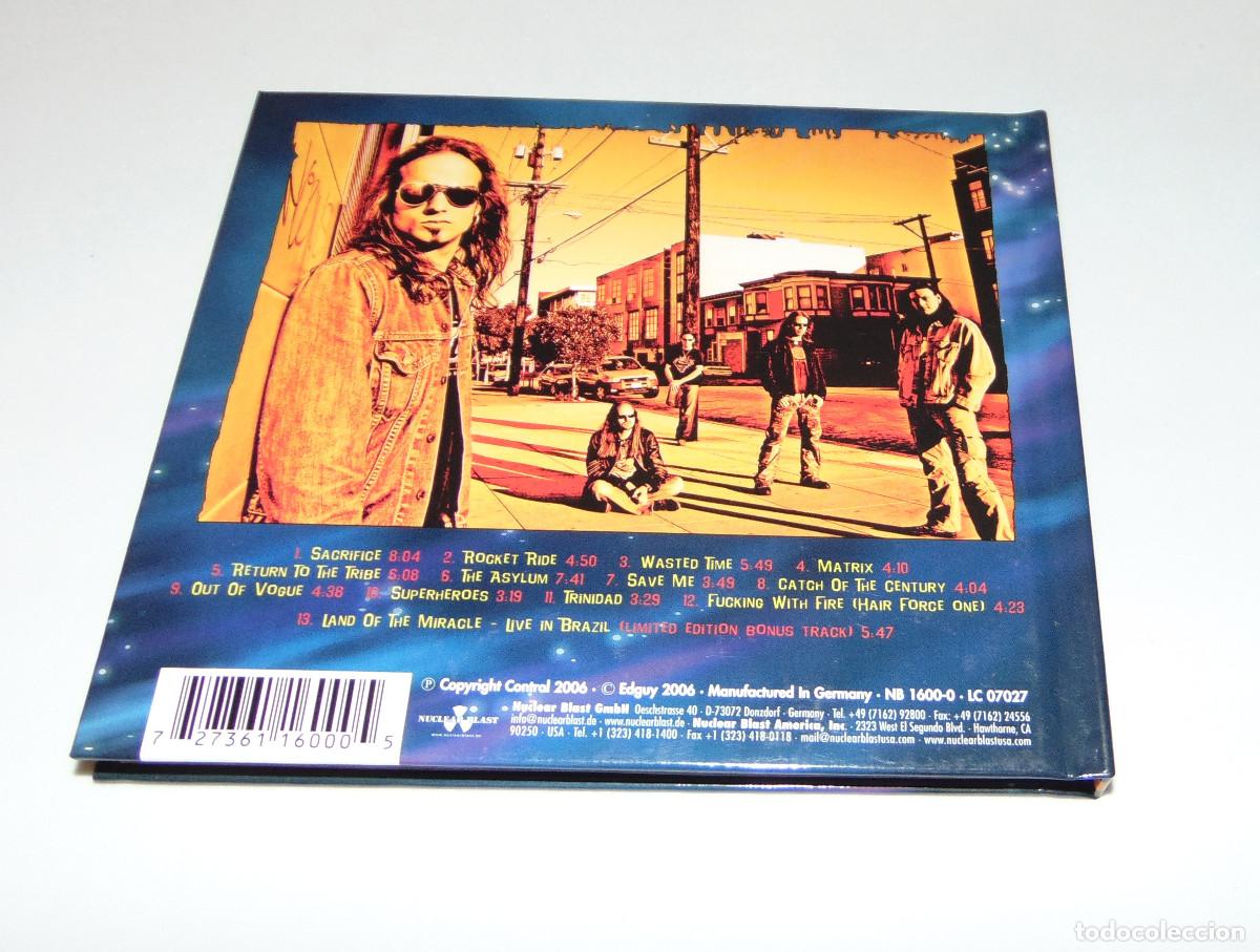 CDs de m&uacute;sica: EDGUY - ROCKET RIDE - CD DIGIPAK - GERMANY 2006 - Foto 6