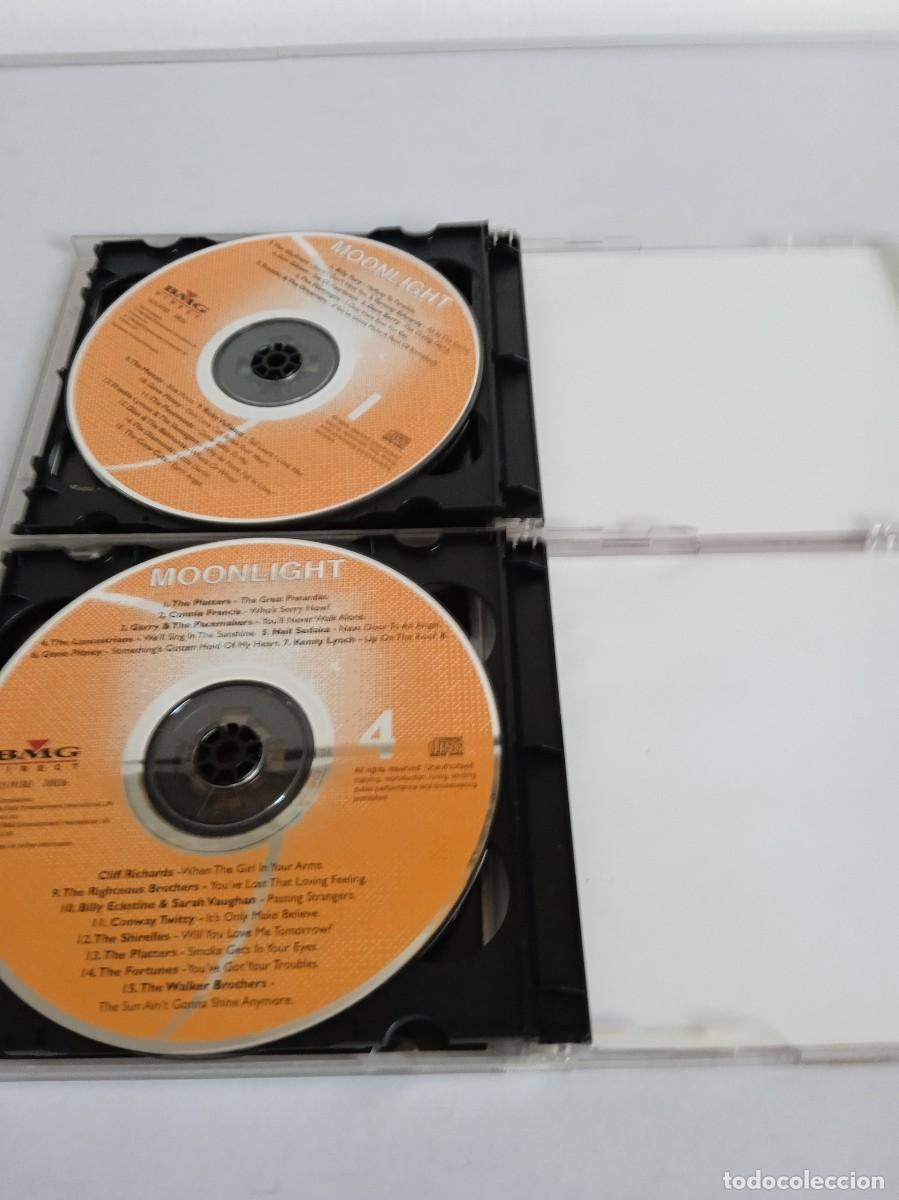 CDs de m&uacute;sica: MOONLIGHT 60 Romantic Hits - 4 Cds - Foto 3