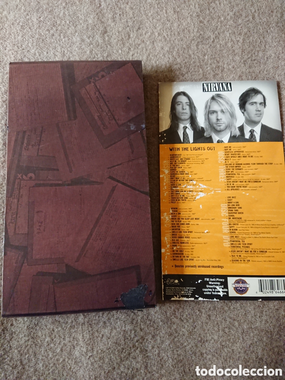 CDs de m&uacute;sica: Nirvana - With the lights out - Foto 3