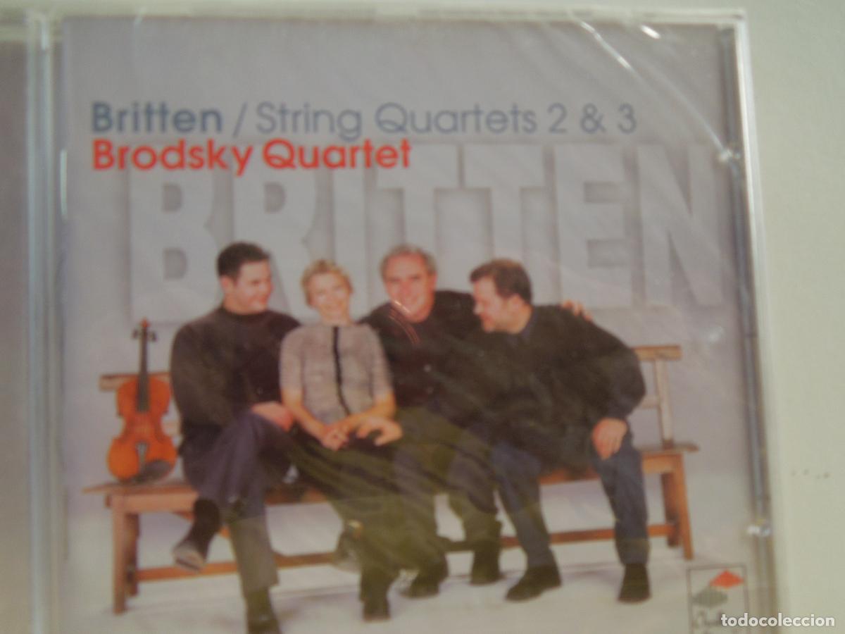 CDs de m&uacute;sica: BRITTEN /STRING QUARTETS 2 & 3 - BRODSKY QUARTET - CD PRECINTADO - Foto 1