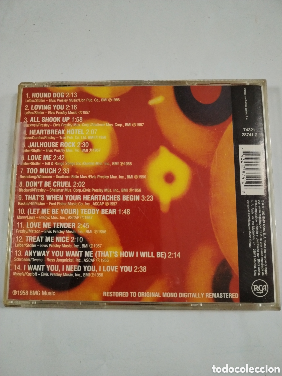 CDs de m&uacute;sica: ELVIS GOLDEN RECORDS. CD - Foto 2