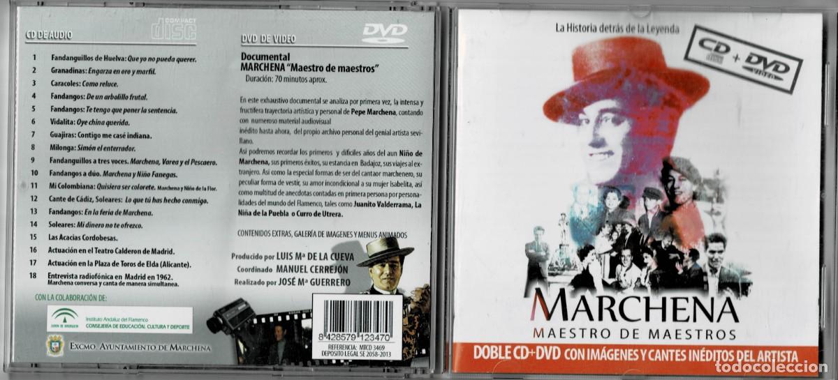 CDs de m&uacute;sica: MARCHENA MAESTRO DE MAESTROS. CD-FLA-1309 - Foto 1