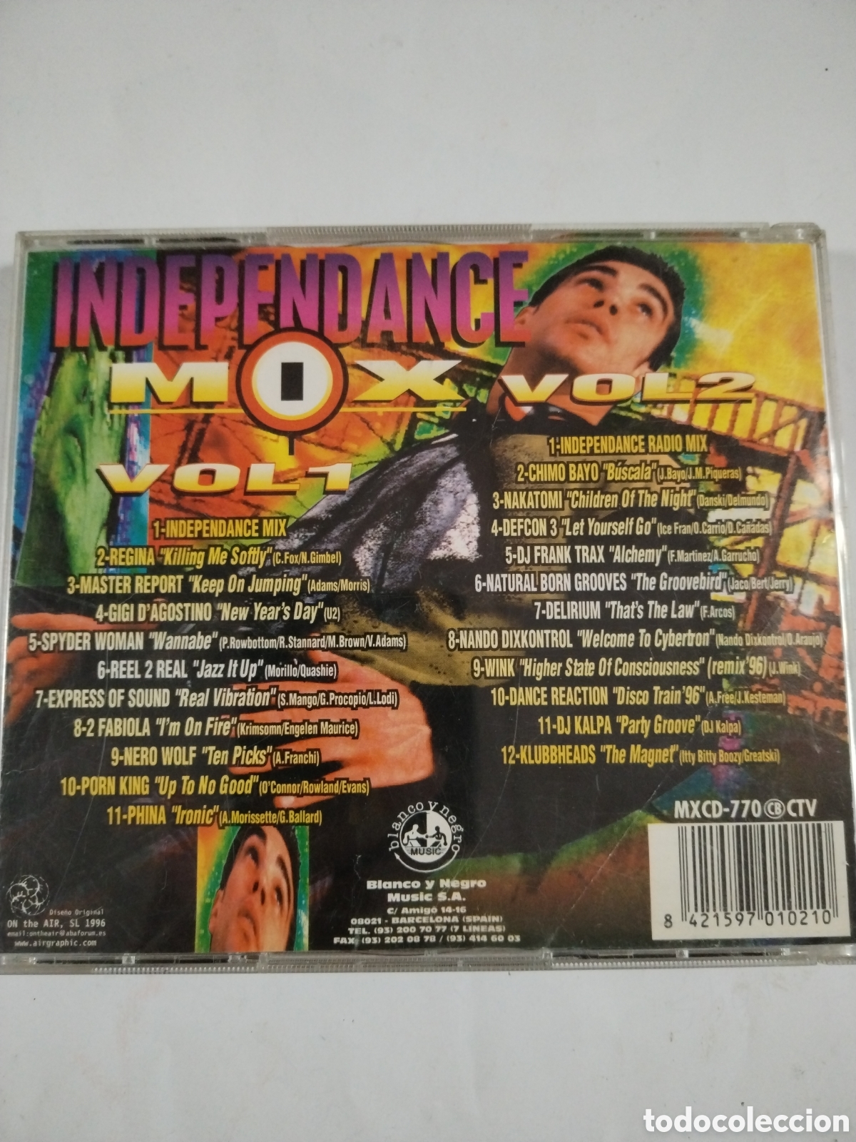 CDs de m&uacute;sica: INDEPENDANCE MIX. DOBLE CD - Foto 2