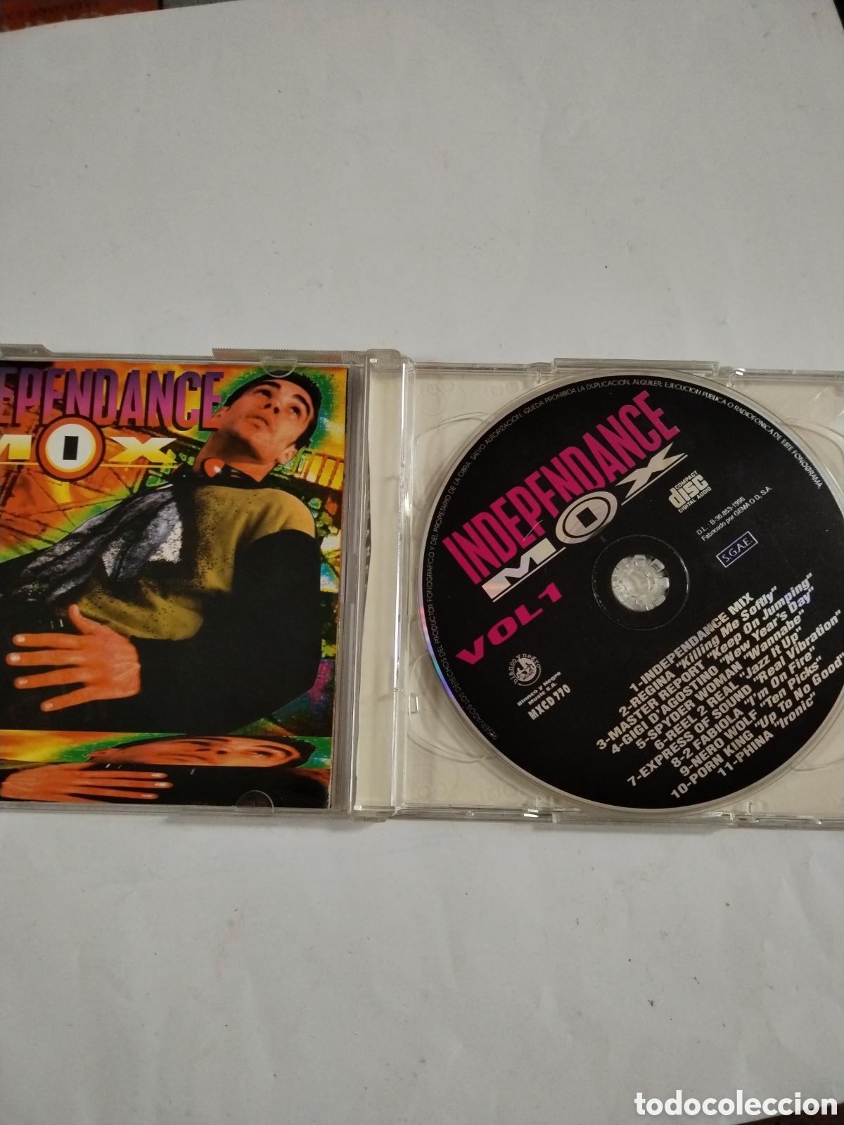 CDs de m&uacute;sica: INDEPENDANCE MIX. DOBLE CD - Foto 3