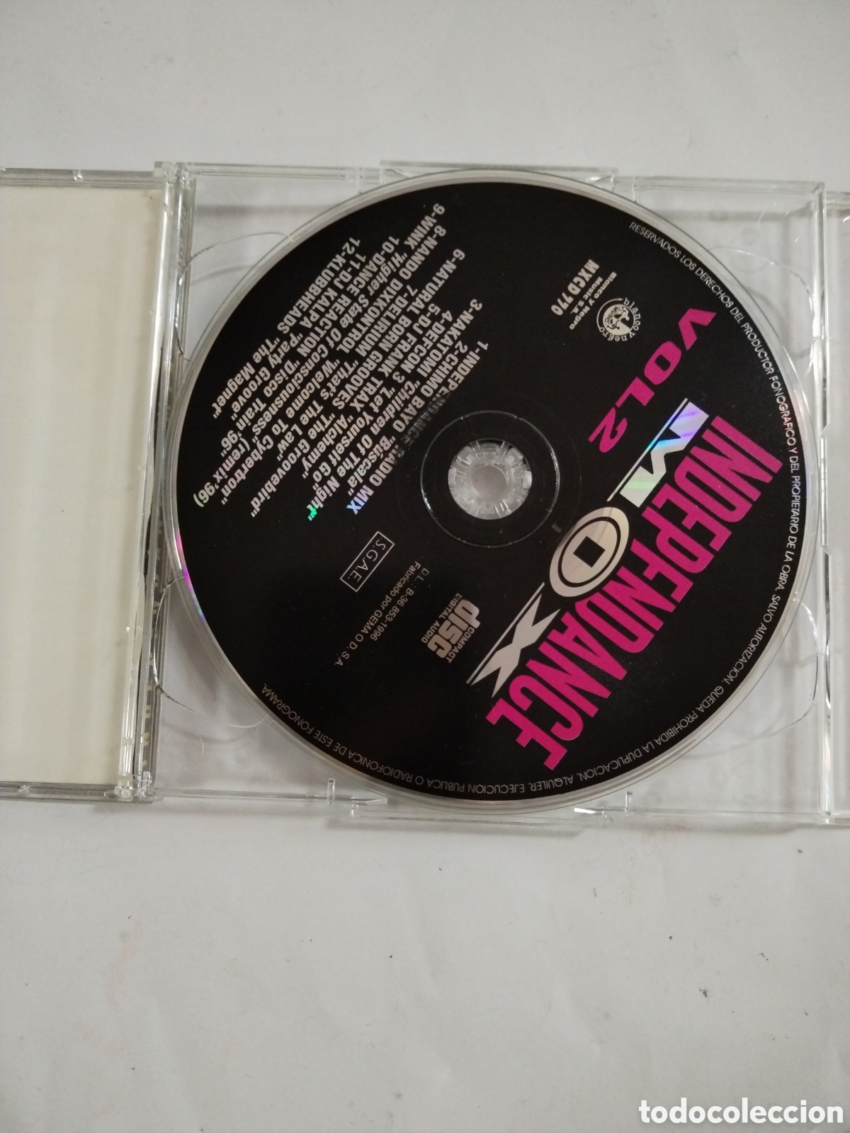 CDs de m&uacute;sica: INDEPENDANCE MIX. DOBLE CD - Foto 4