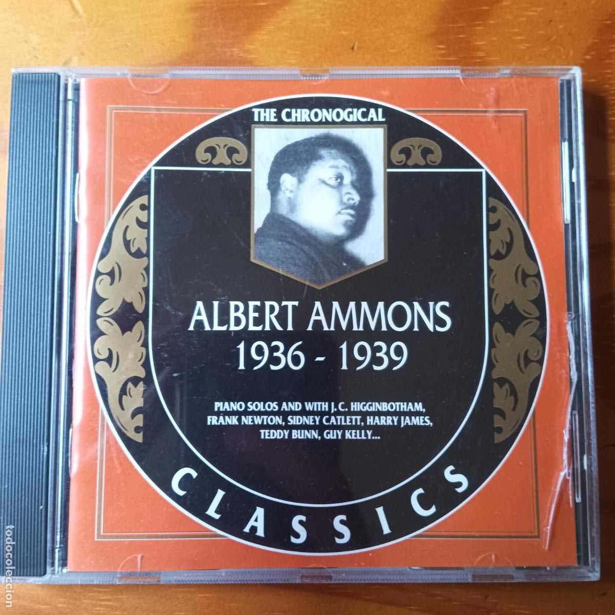 CD de M&uacute;sica: ALBERT AMMONS 1936-1939, CLASSICS THE CHRONOGICAL. CD