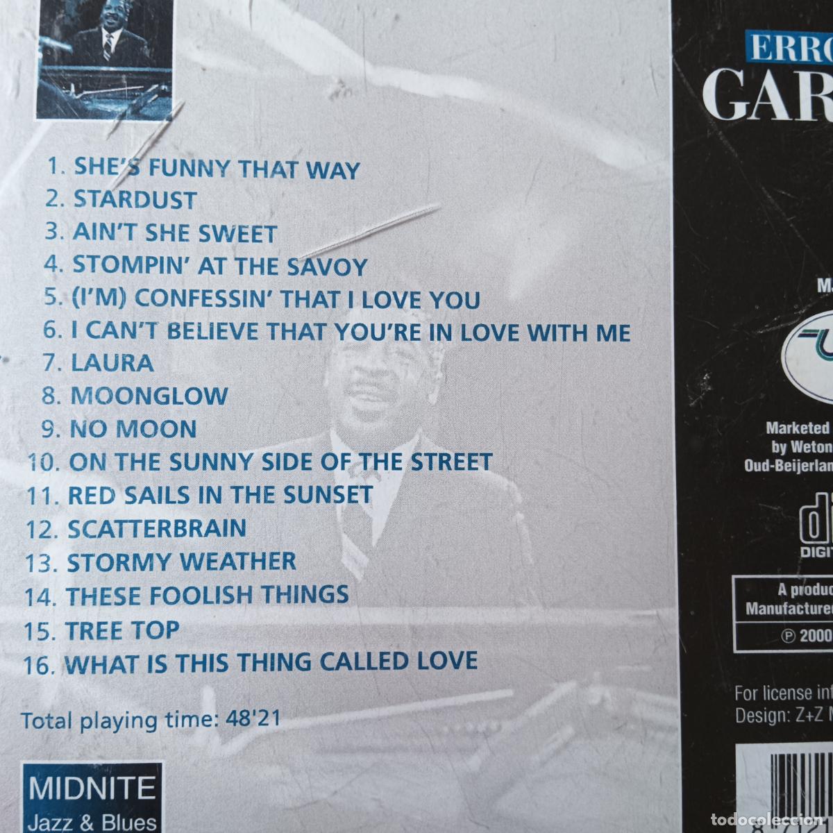 CDs de m&uacute;sica: ERROLL GARNER, MOONGLOW. CD - Foto 2