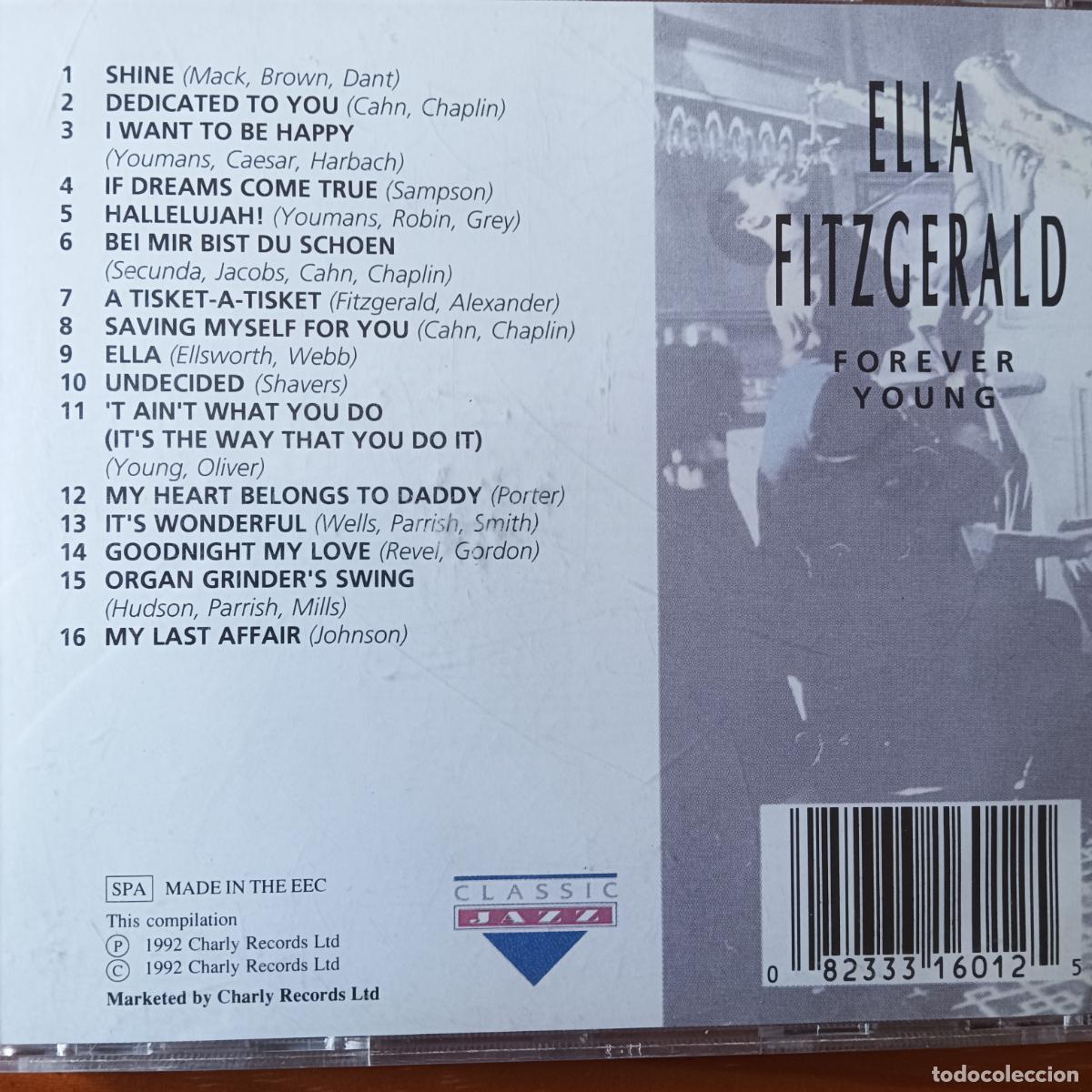 CDs de m&uacute;sica: ELLA FITZGERALD - FOREVER YOUNG - CD - Foto 2