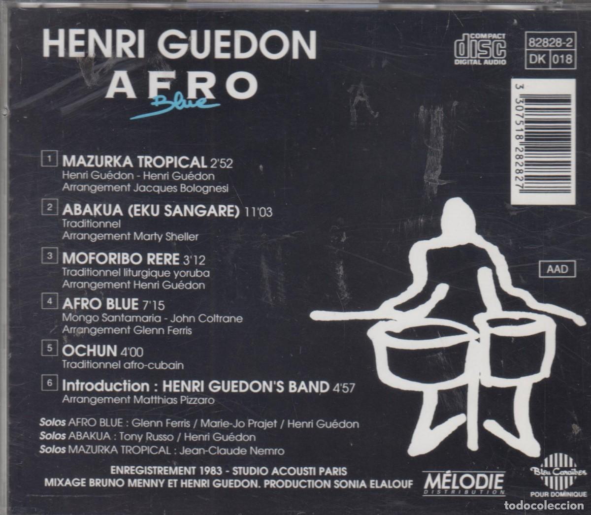 CDs de m&uacute;sica: Henri Guedon cd Afro Blue - Foto 2
