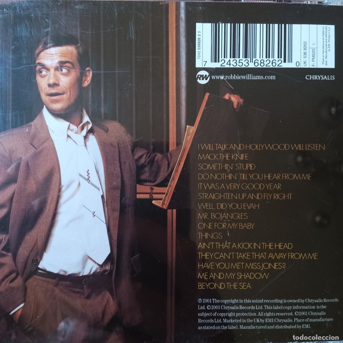 CDs de m&uacute;sica: ROBBIE WILLIAMS, SWING WHEN YOURE WINNING. CD - Foto 2