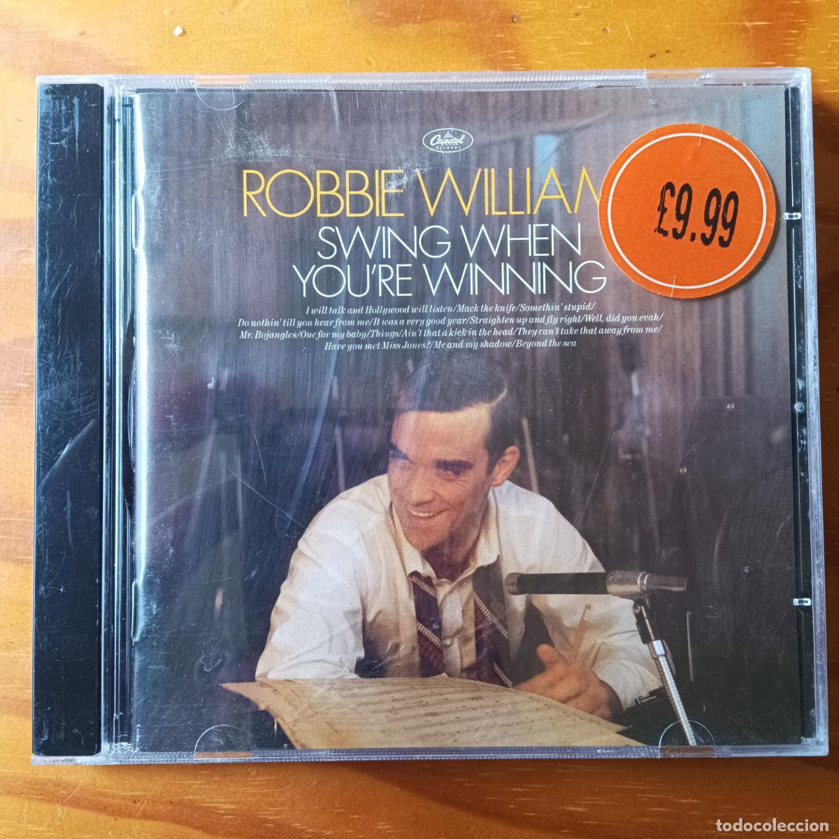 CDs de m&uacute;sica: ROBBIE WILLIAMS, SWING WHEN YOURE WINNING. CD - Foto 1