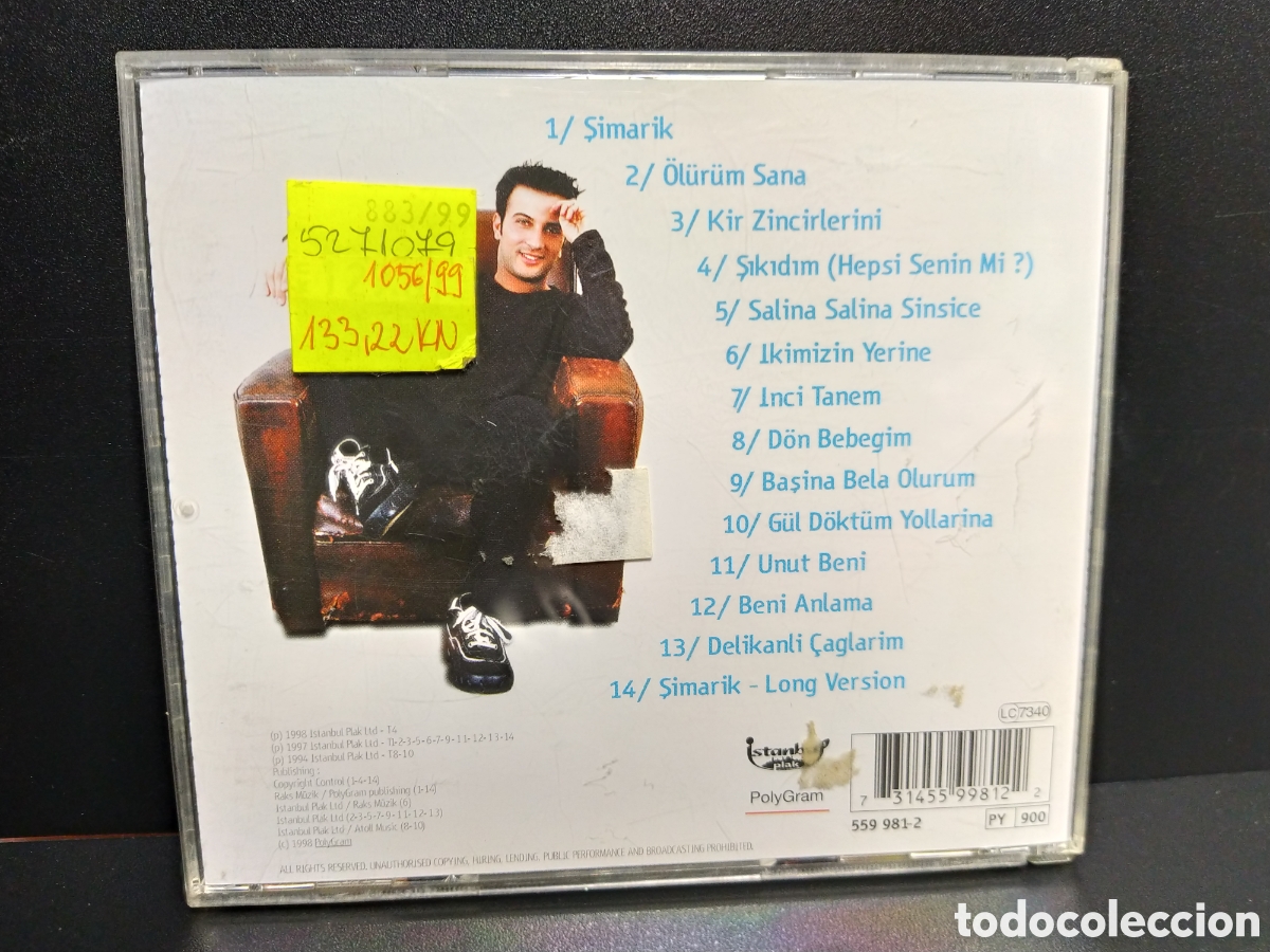 CDs de m&uacute;sica: Tarkan - Tarkan (CD, Album, Comp) - Foto 2