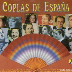 CDs de Música: DOBLE CD ALBUM: COPLAS DE ESPAÑA - MANOLO ESCOBAR, MANOLO CARACOL, LOLA FLORES... - EMI ODEÓN 1990