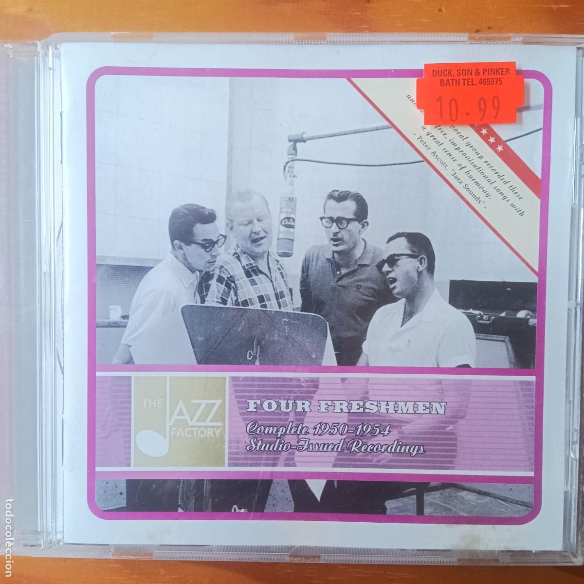 CDs de m&uacute;sica: FOUR FRESHMEN, COMPLETE 1950-1954 STUDIO RECORDING. CD - Foto 1