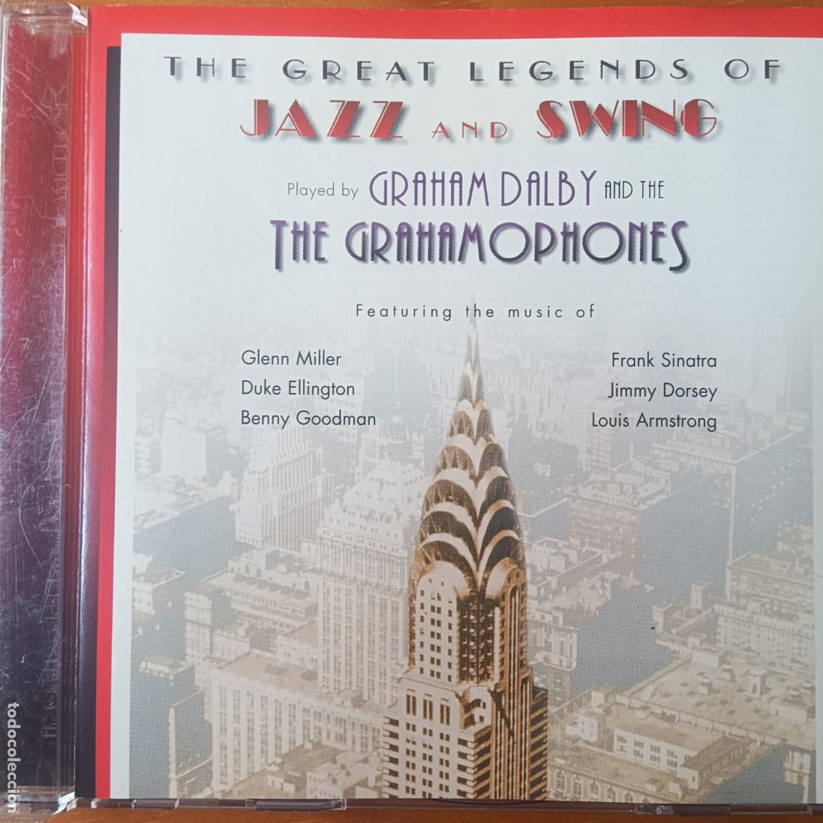 CDs de Musique: GRAHAM DALBY & THE GRAHAMOPHONES, THE GREAT LEGENDS OF JAZZ & SWING. CD