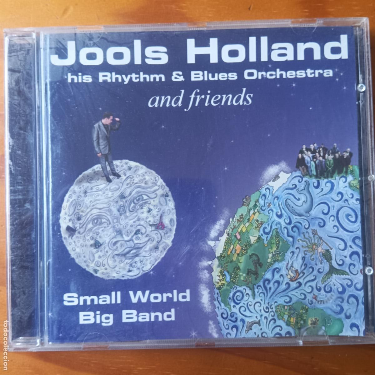 CDs de m&uacute;sica: JOOLS HOLLAND HIS RHYTHM & BLUS ORCHESTRA AND FRIENDS. SMALL WORLD BIG BAND. CD