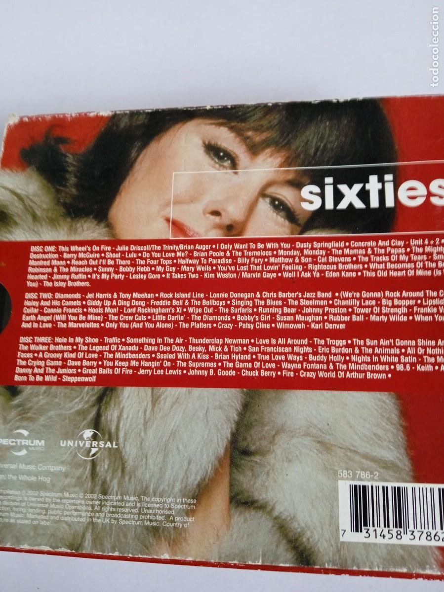 CDs de m&uacute;sica: SIXTIES 3 Cd Boxset Versiones originales - Foto 4