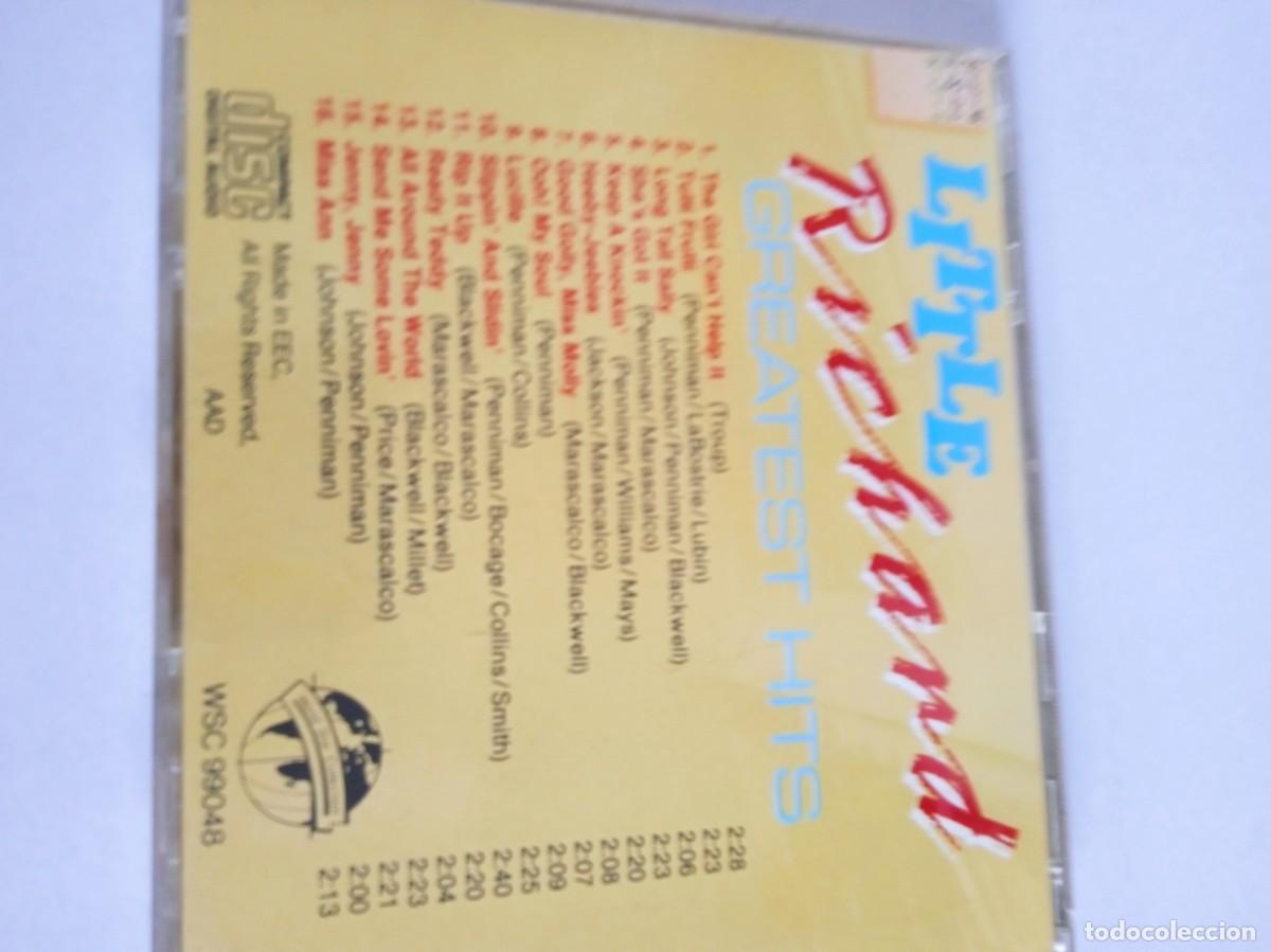 CDs de m&uacute;sica: LITTLE RICHARD Greatest Hits - Foto 3