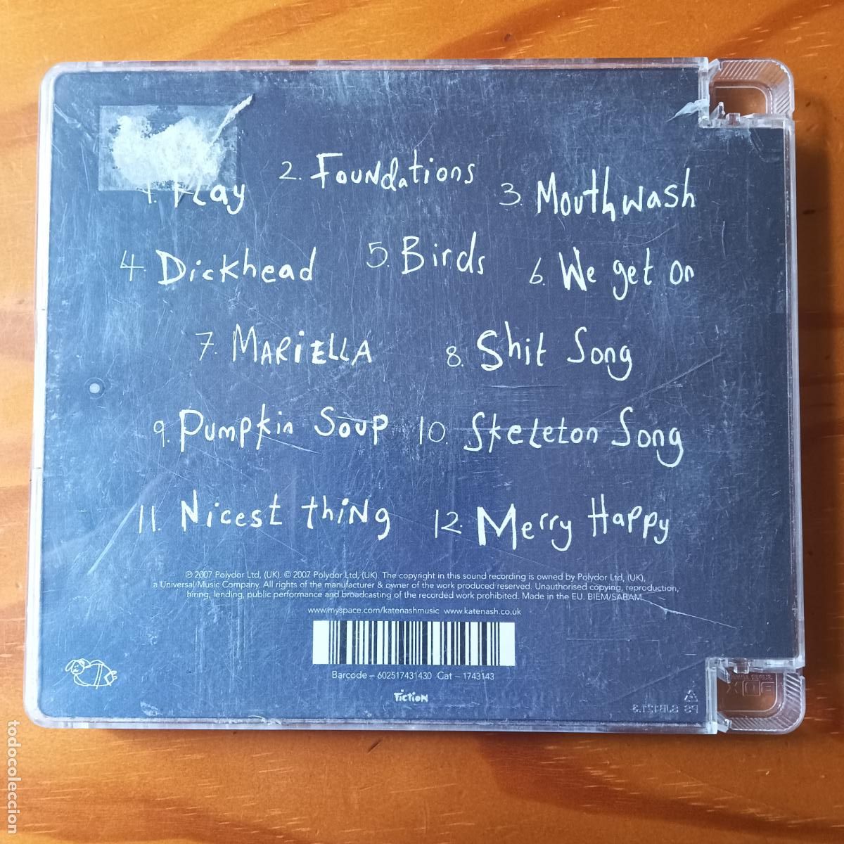 CDs de m&uacute;sica: KATE NASH, MADE OF BRICKS BY. CD - Foto 2