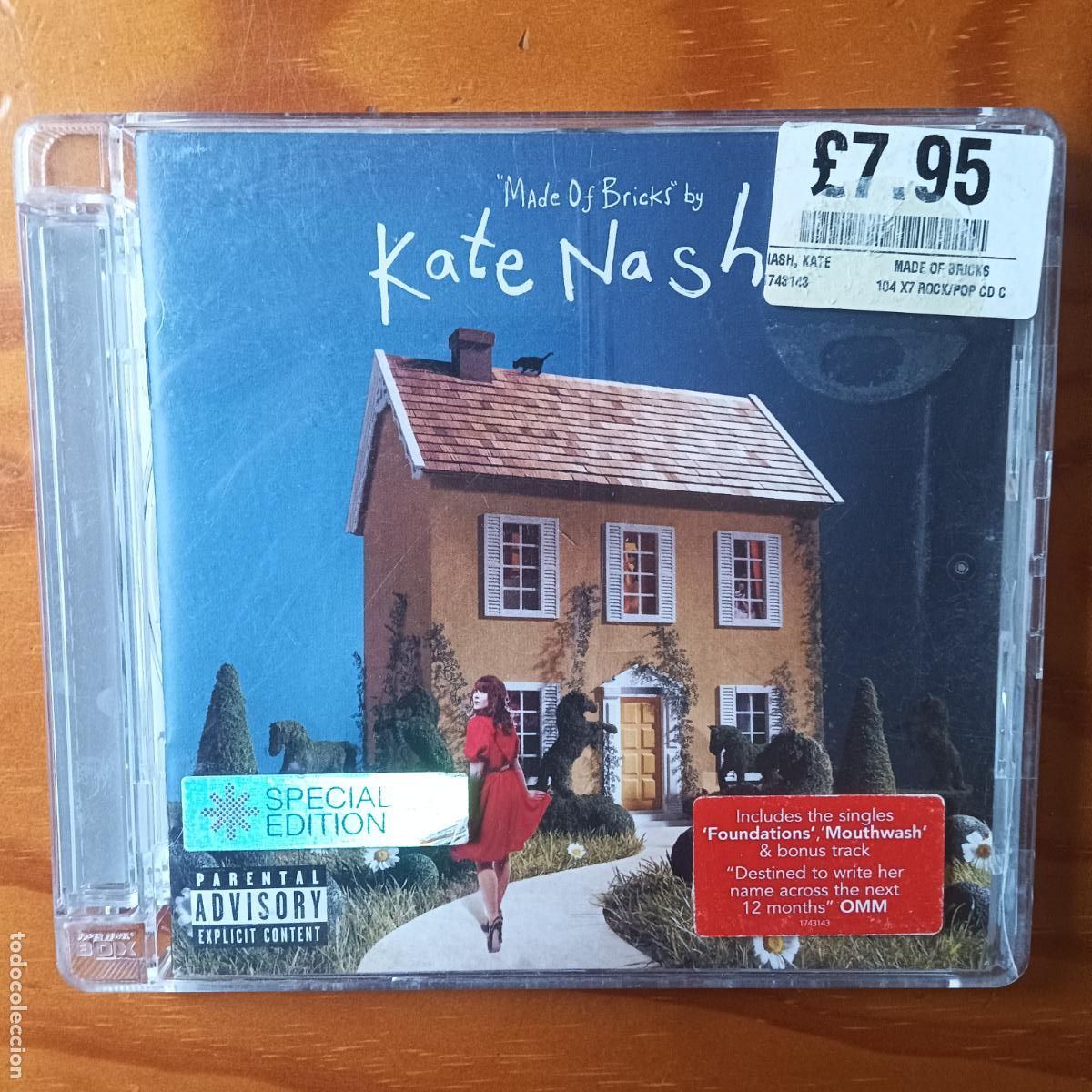 CDs de m&uacute;sica: KATE NASH, MADE OF BRICKS BY. CD - Foto 1
