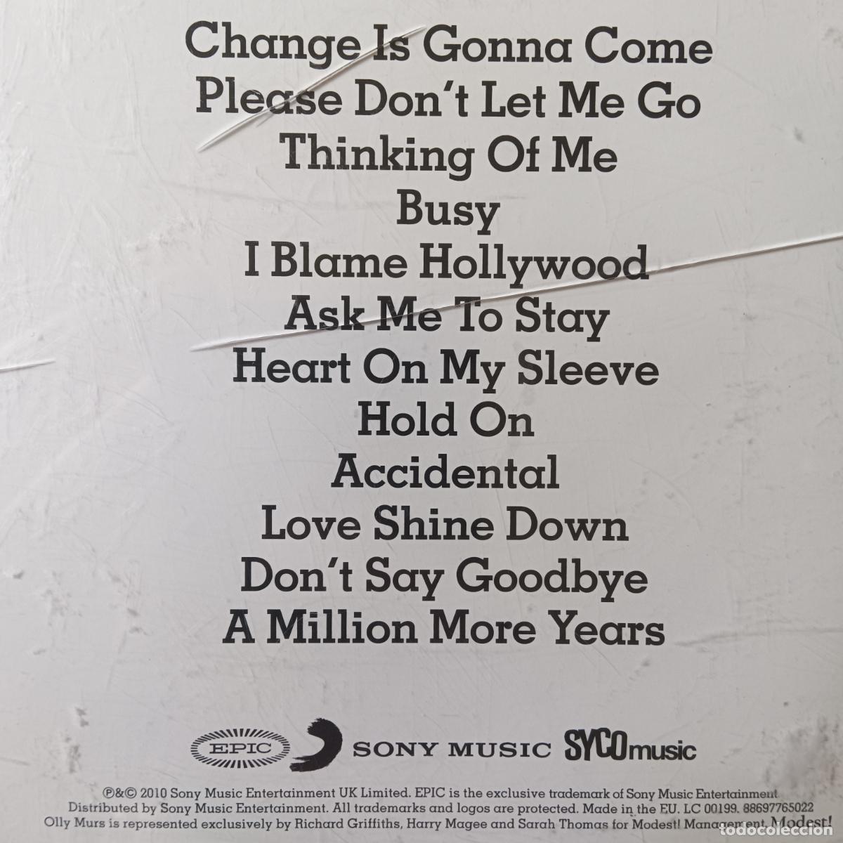 CDs de m&uacute;sica: OLLY MURS, OLLY MURS - CD - Foto 2