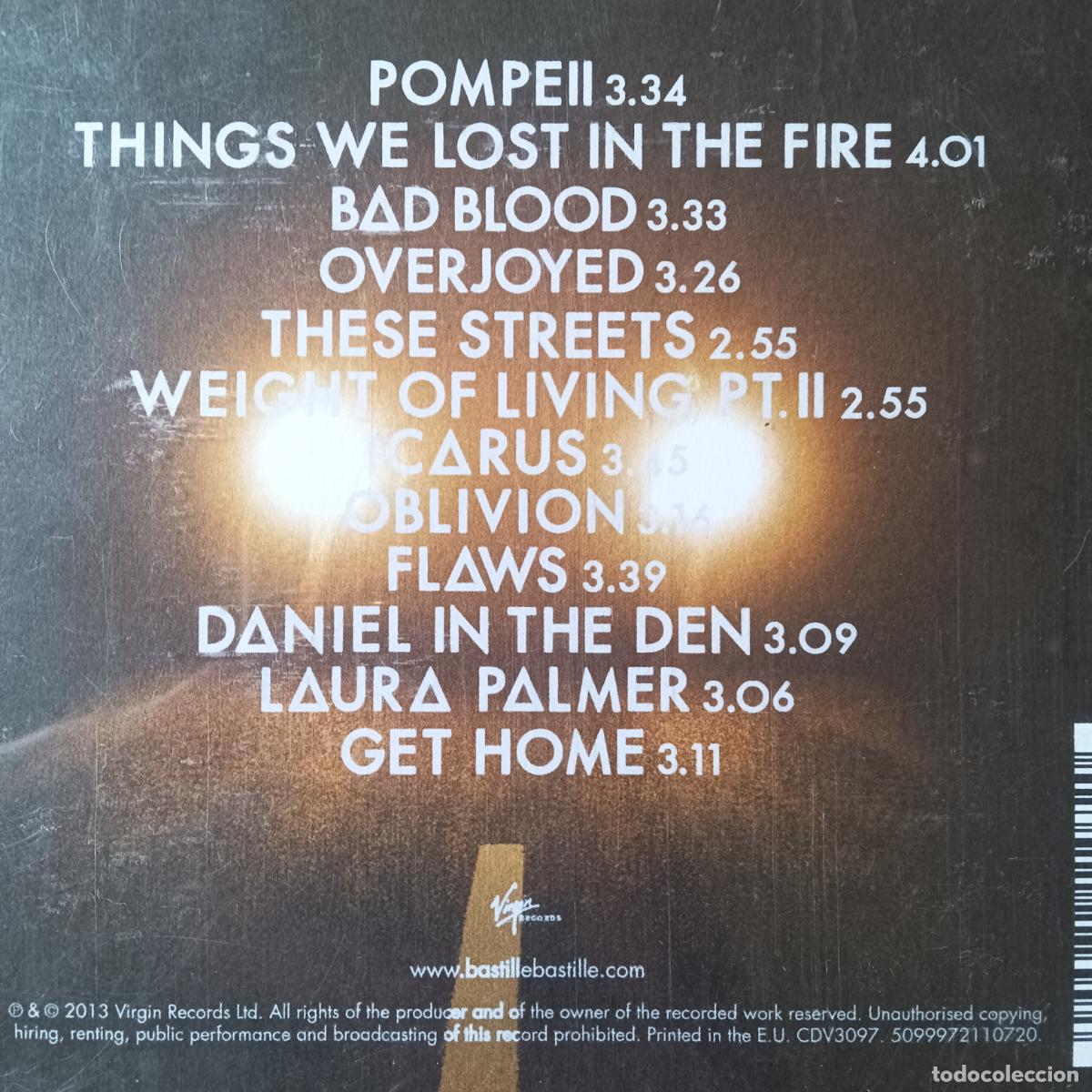 CDs de m&uacute;sica: BASTILLE, BAD BLOOD - CD - Foto 2