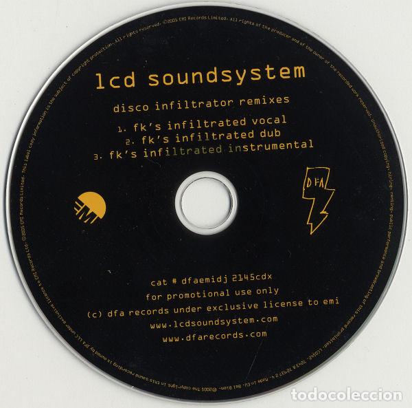 CDs de m&uacute;sica: CD LCD Soundsystem - Disco Infiltrator Remixes - Foto 1