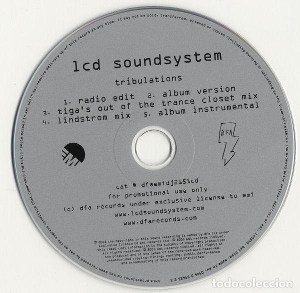 CDs de m&uacute;sica: CD LCD Soundsystem - Tribulations - Foto 1