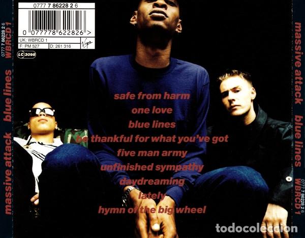 CDs de m&uacute;sica: CD Massive Attack - Blue Lines - Foto 2