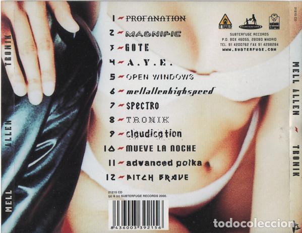 CDs de m&uacute;sica: CD Mell Allen - Tronik - Foto 2