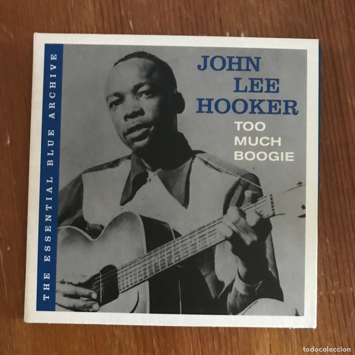 CDs de m&uacute;sica: JOHN LEE HOOKER - TOO MUCH BOOGIE - CD BLUE LABEL 2006 - Foto 1