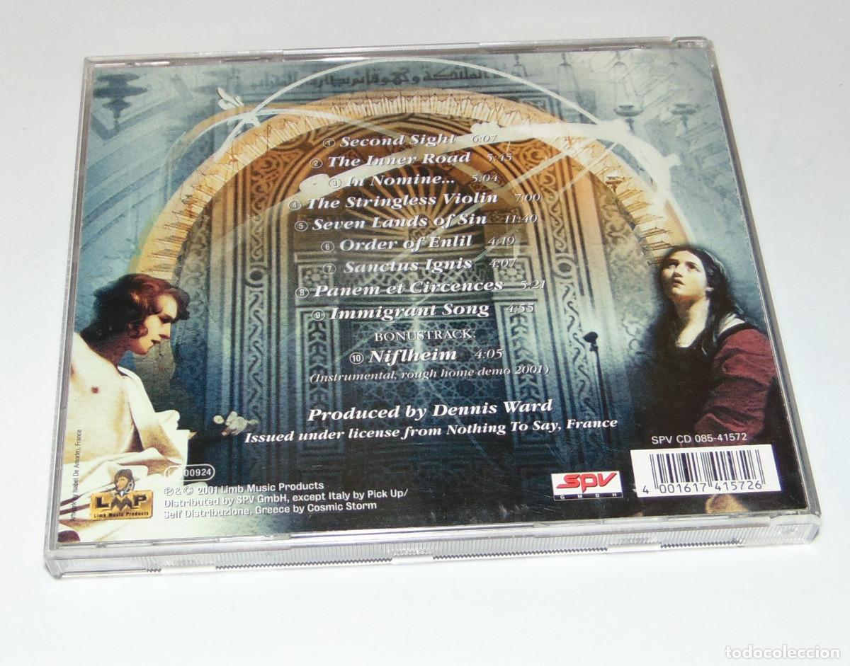 CDs de m&uacute;sica: ADAGIO - SANCTUS IGNIS - CD - 2001 - Foto 2