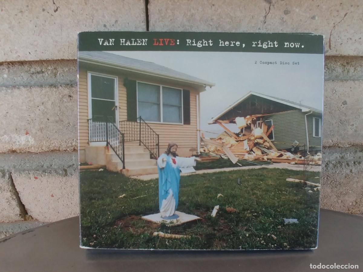 CDs de m&uacute;sica: VAN HALEN-CD DOBLE LIVE RIGHT HERE RIGHT NOW-DIGIPAK - Foto 1