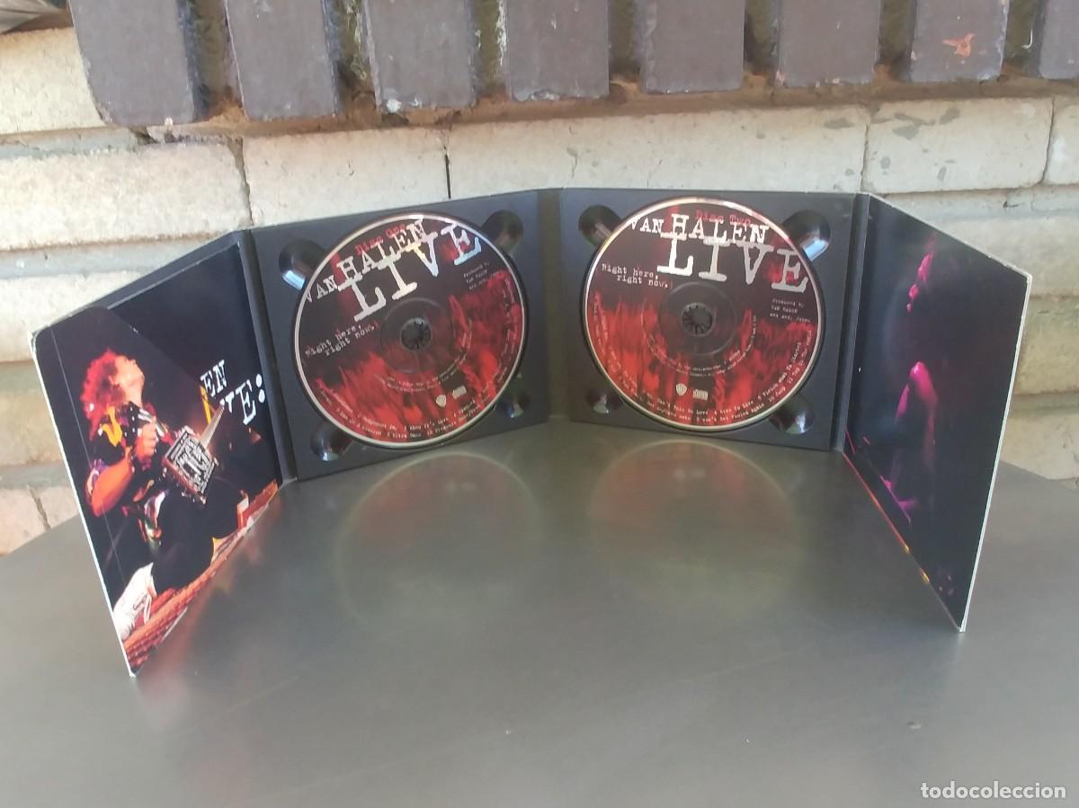 CDs de m&uacute;sica: VAN HALEN-CD DOBLE LIVE RIGHT HERE RIGHT NOW-DIGIPAK - Foto 2