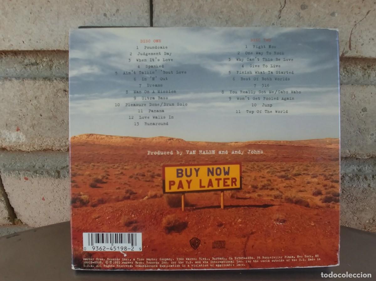 CDs de m&uacute;sica: VAN HALEN-CD DOBLE LIVE RIGHT HERE RIGHT NOW-DIGIPAK - Foto 3