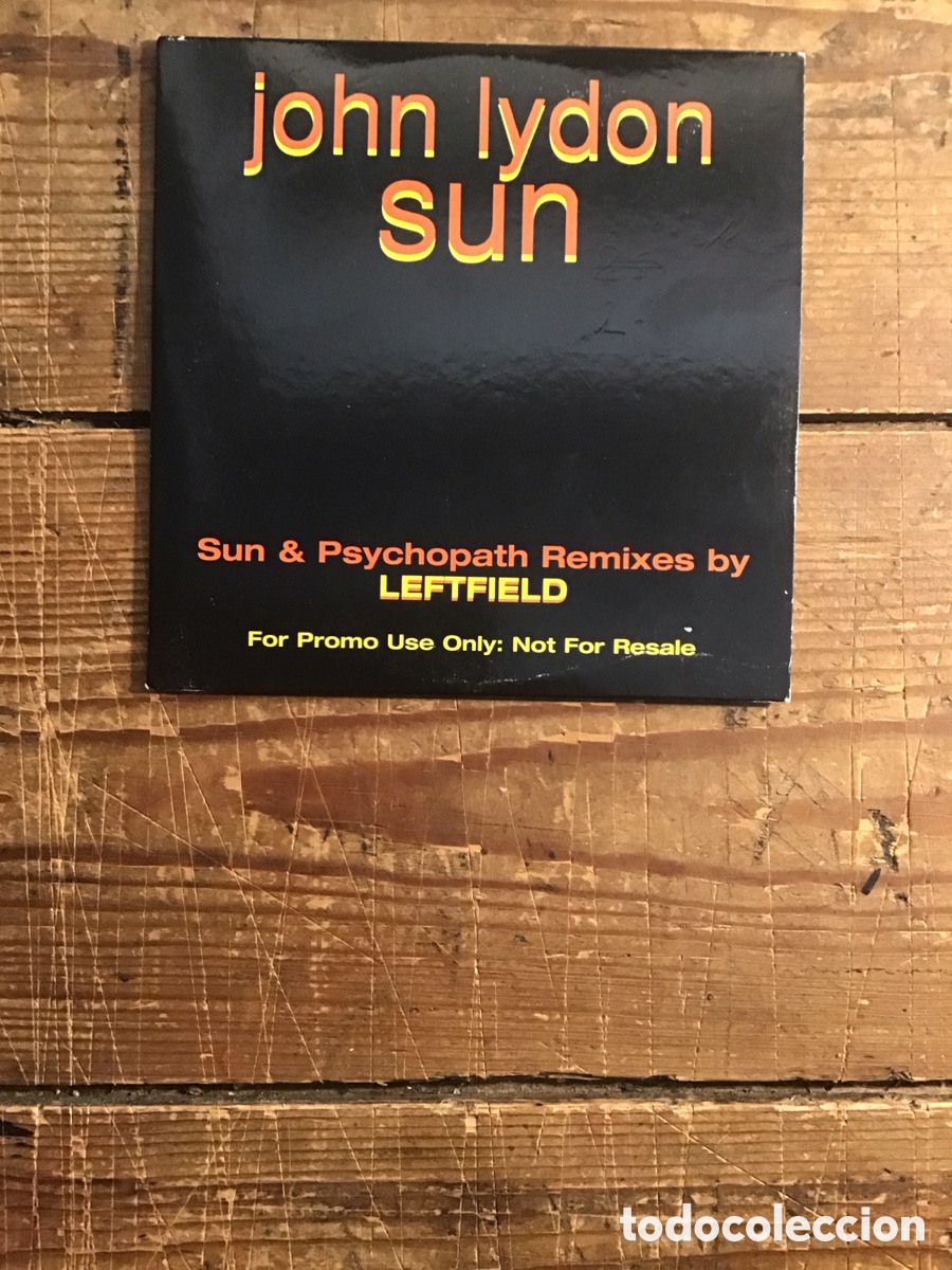 CDs de m&uacute;sica: JOHN LYDON SUN CD SINGLE PROMO UK - Foto 1