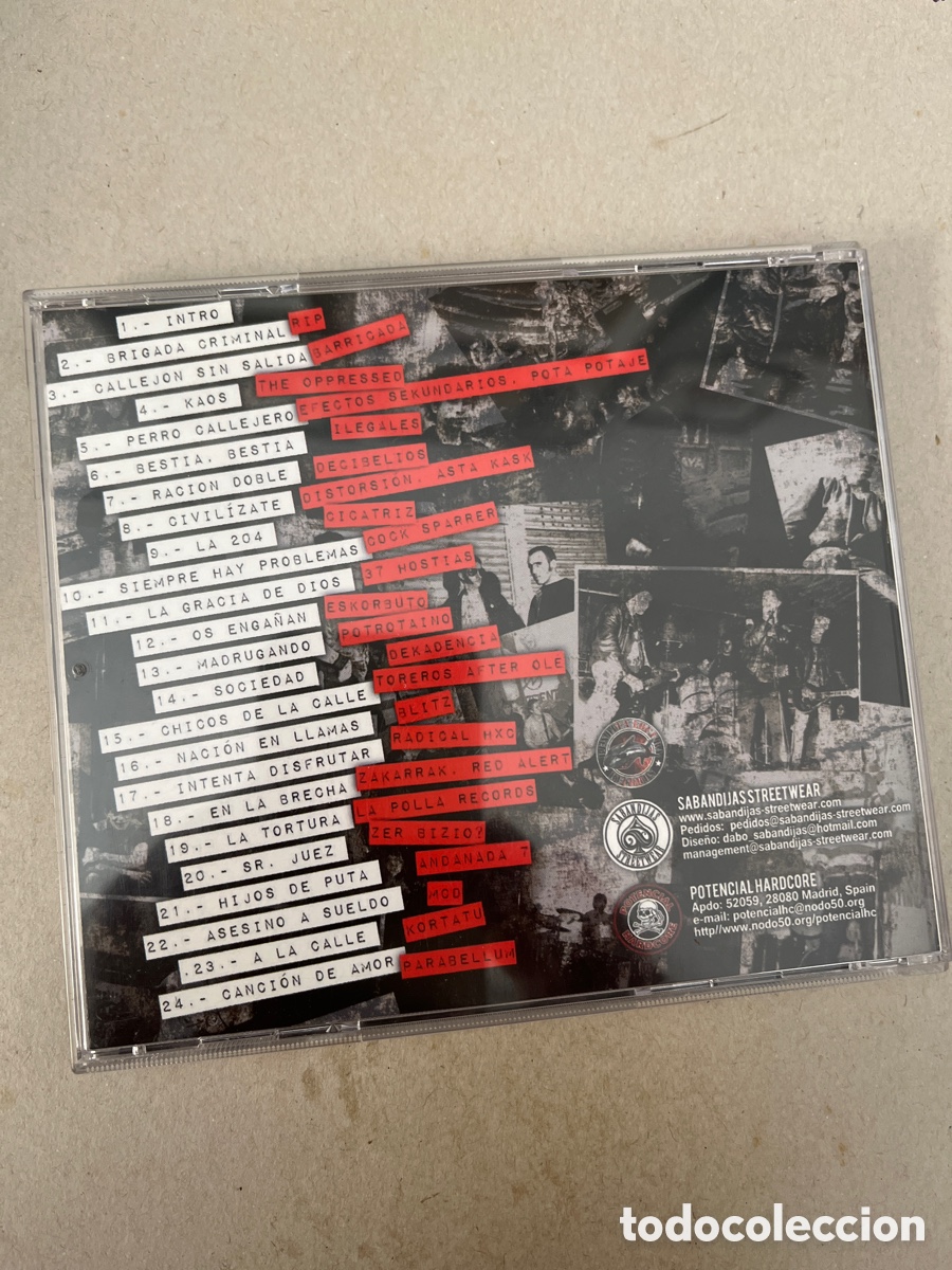 CDs de m&uacute;sica: NON SERVIUM - LA VOZ DE LOS MALDITOS - CD - pink - Foto 2