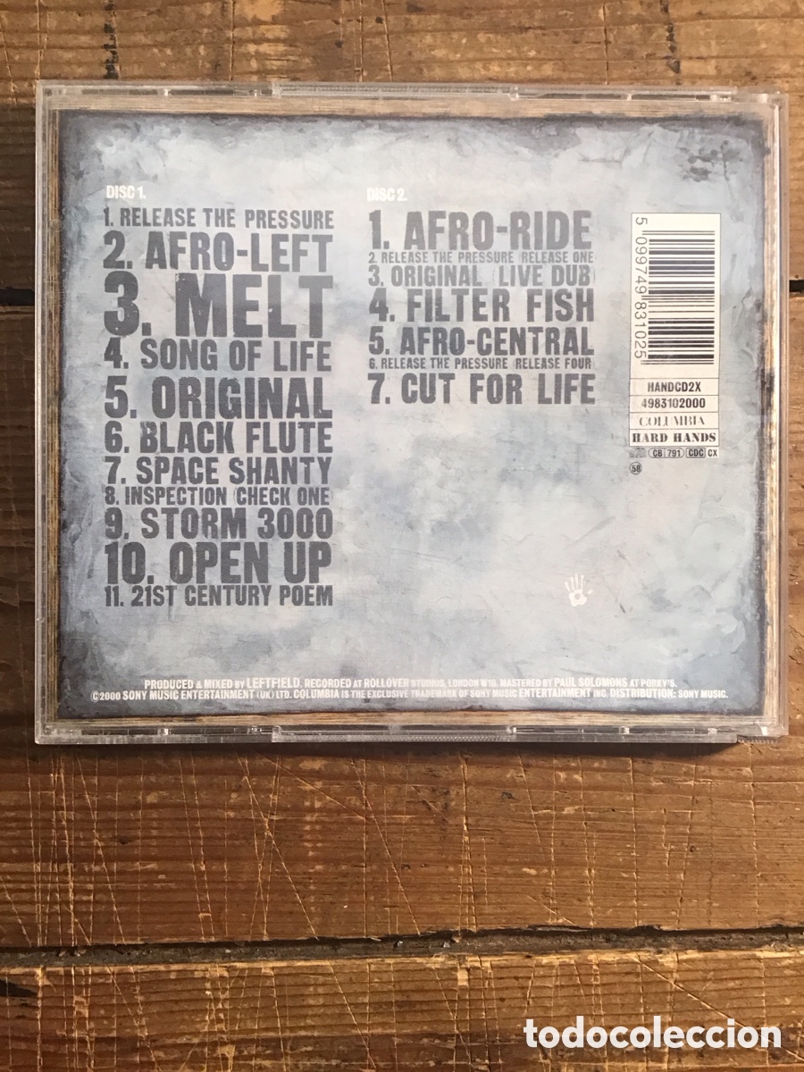 CDs de m&uacute;sica: LEFTFIELD LEFTISM - Foto 2