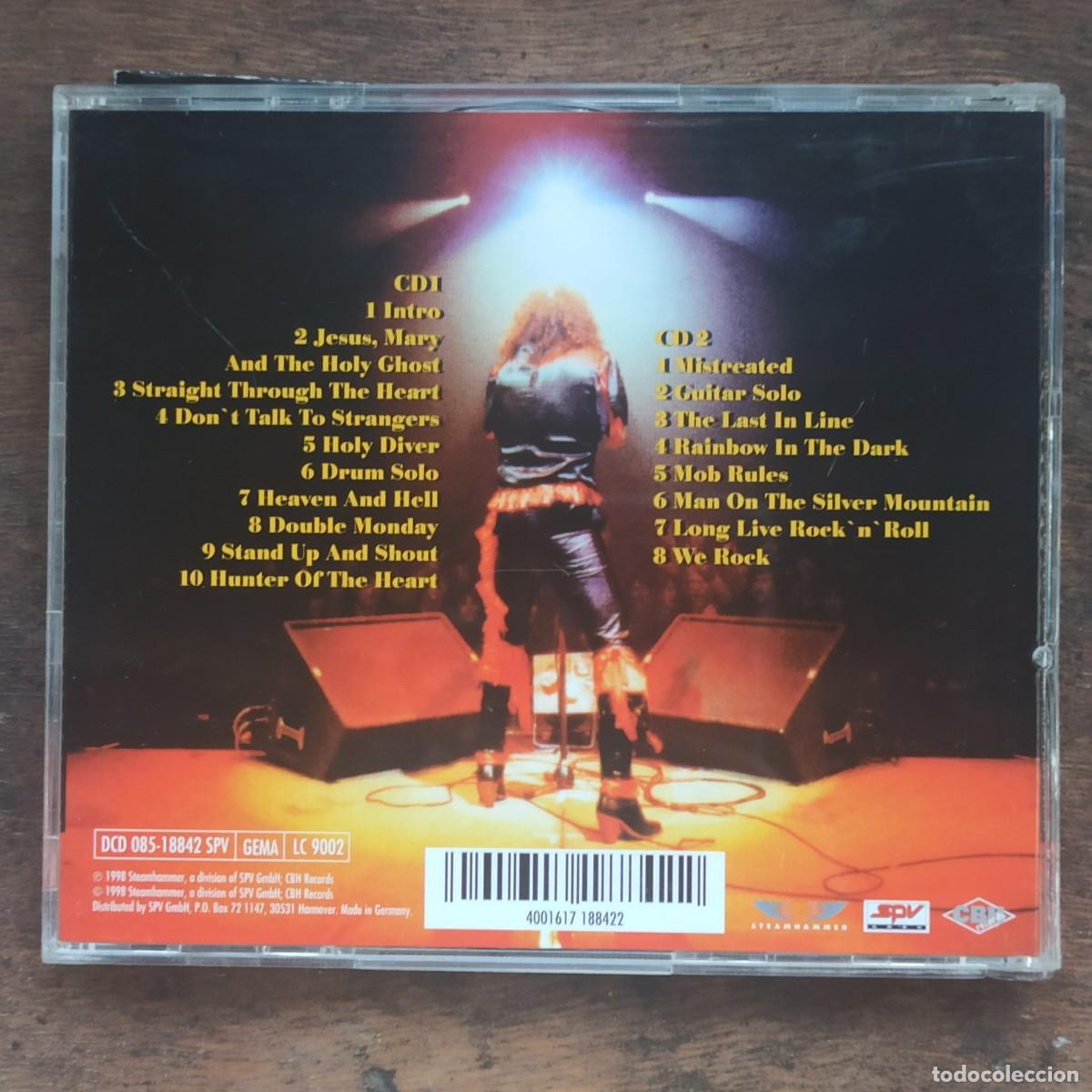 CDs de m&uacute;sica: CD Dio &ndash; Dios Inferno - The Last In Live - Foto 2