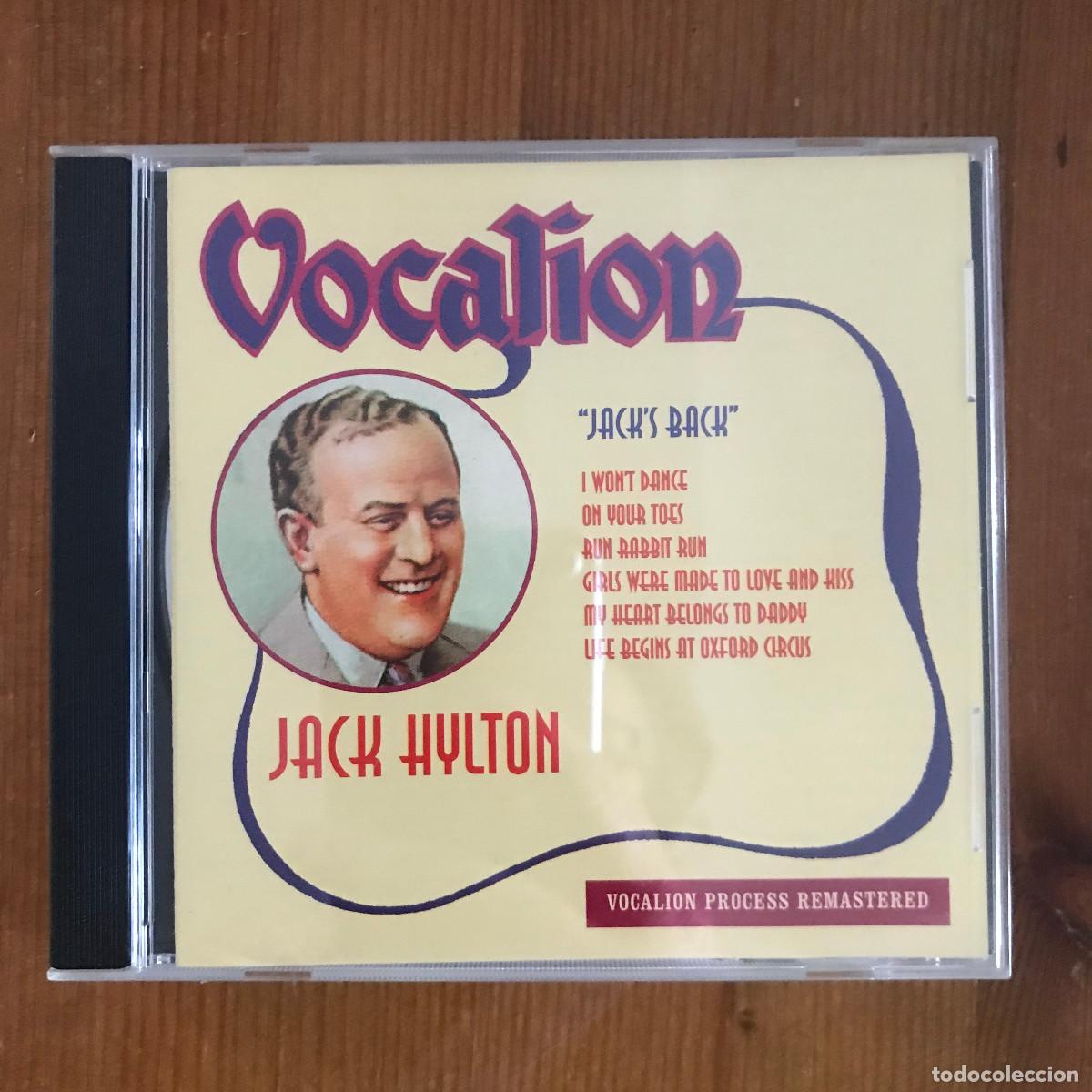 CDs de m&uacute;sica: JACK HYLTON - JACKS BACK - CD VOCALION 1998 - Foto 1