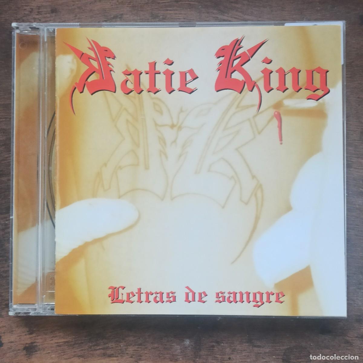 CDs de m&uacute;sica: CD Katie King &ndash; Letras De Sangre - Foto 1