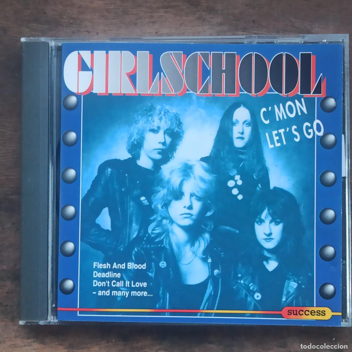 CDs de m&uacute;sica: CD Girlschool &ndash; CMon Lets Go - Foto 1